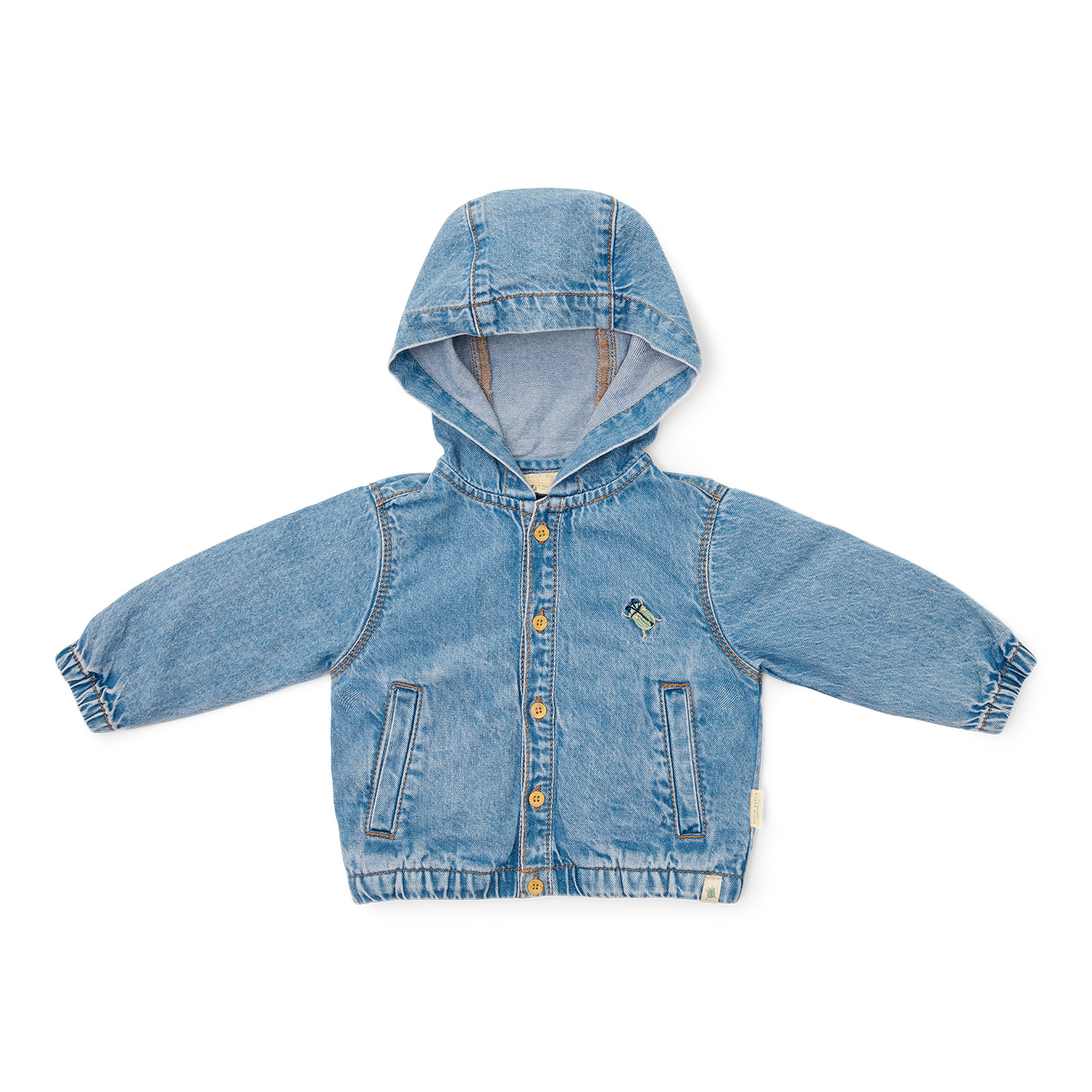 Jeansjacke mit Kapuze Denim - Forest Friends (Gr. 74) Jeansjacke mit Kapuze Denim - Forest Friends (Gr. 74)