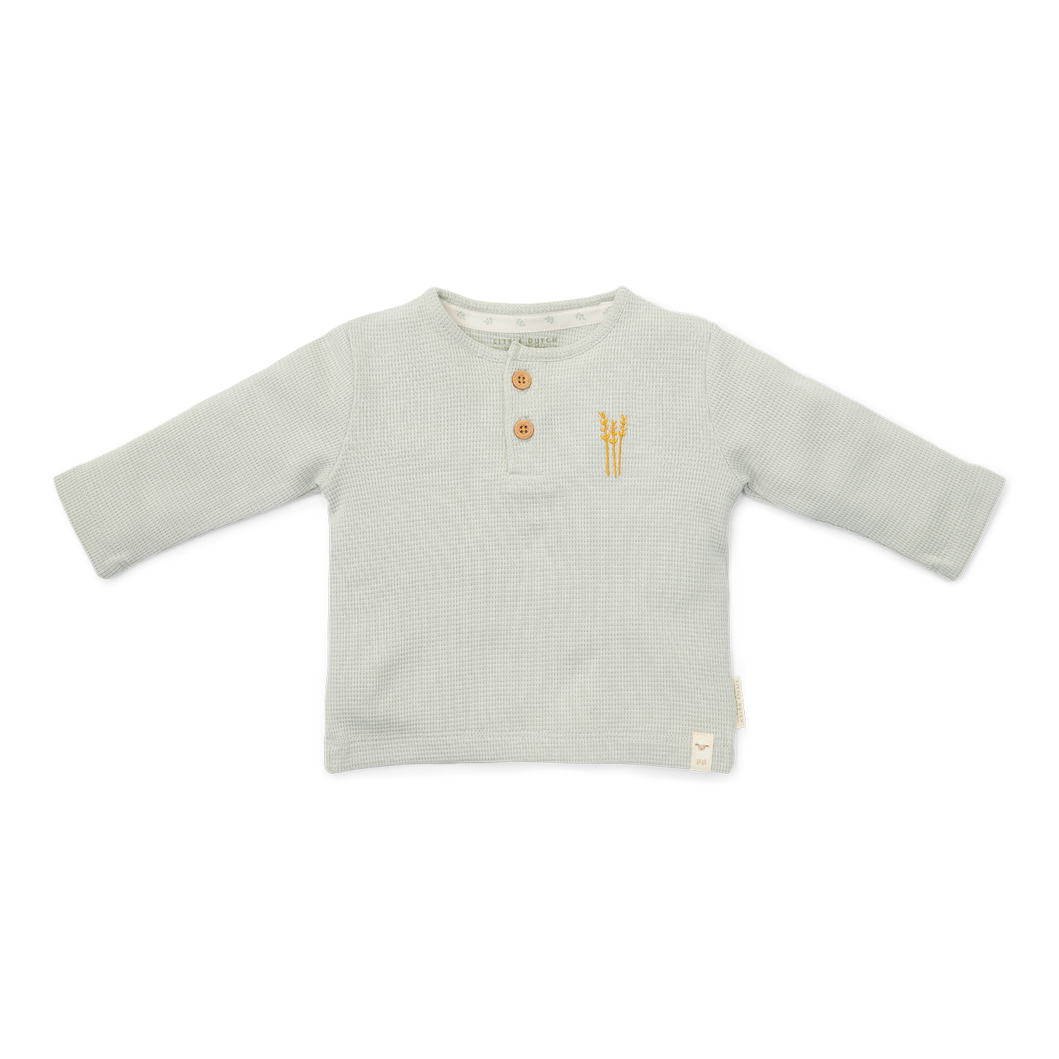 Long Sleeve Shirt / Langarmshirt Waffle Soft Green - Little Farm grün (Gr. 44) Long Sleeve Shirt / Langarmshirt Waffle Soft Green - Little Farm grün (Gr. 44)