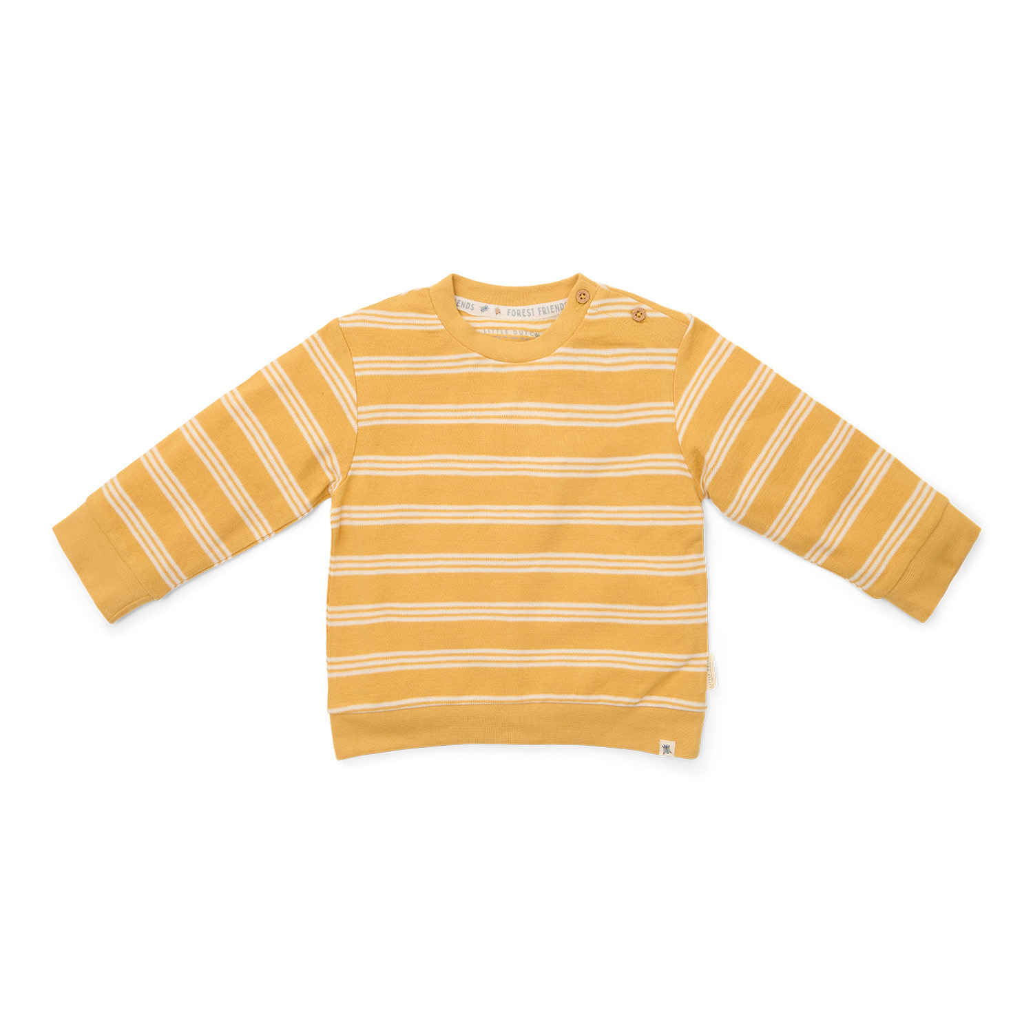 Long Sleeve Shirt / Pullover Yellow Stripe - Forest Friends gelb (Gr. 74) Long Sleeve Shirt / Pullover Yellow Stripe - Forest Friends gelb (Gr. 74)