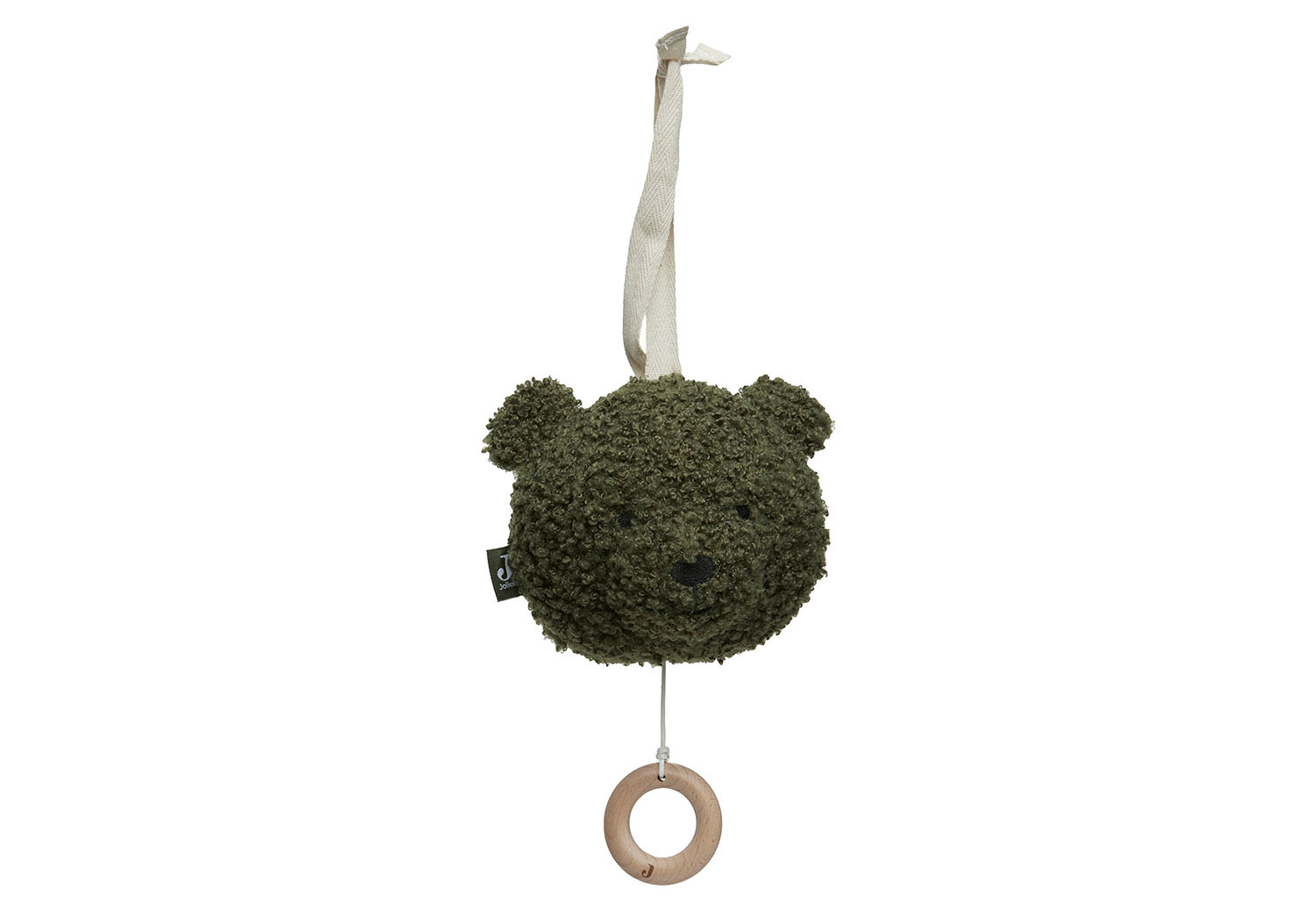 Spieluhr Teddybär grün