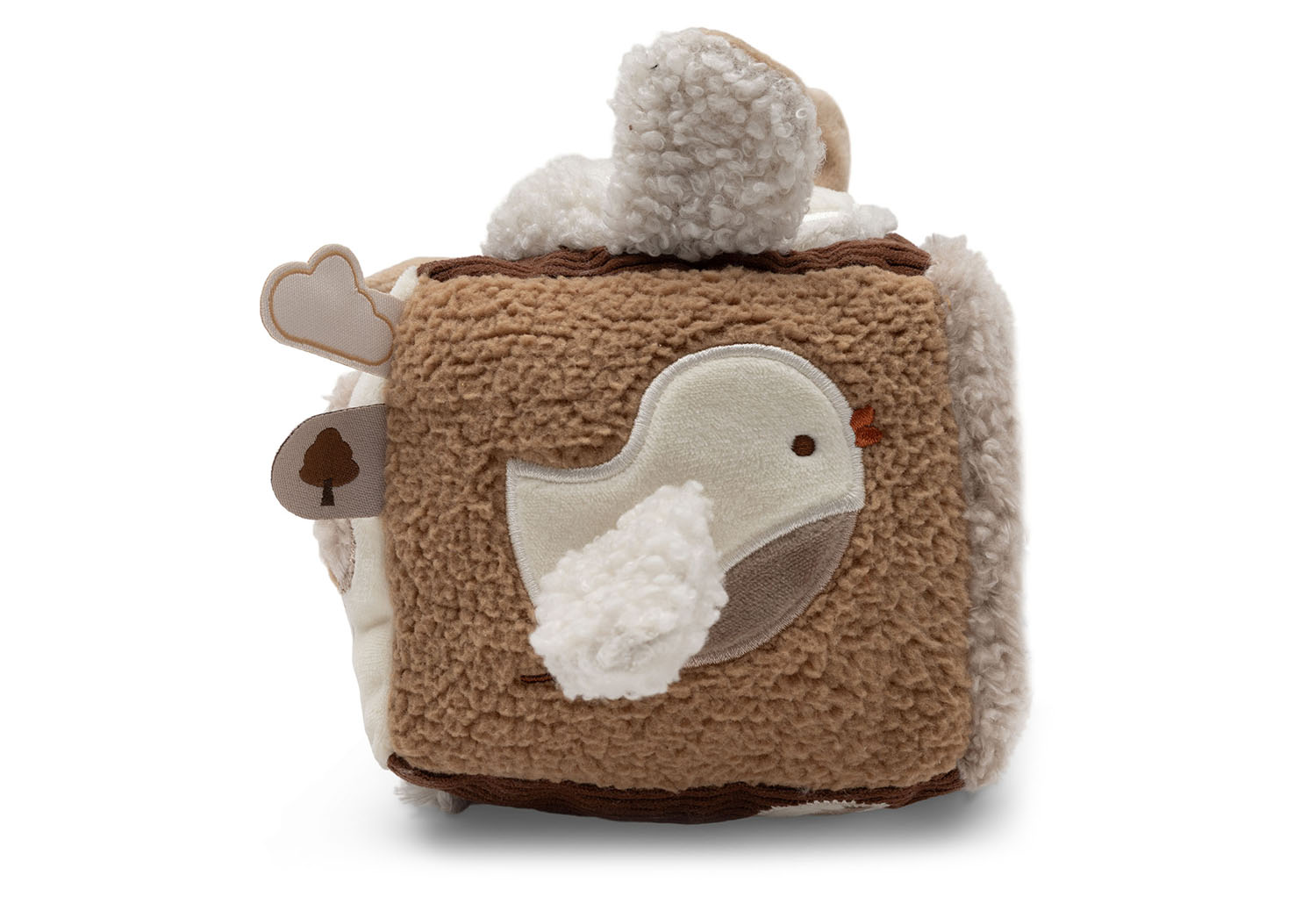 Activity Fühlwürfel Schaf - Woolly braun