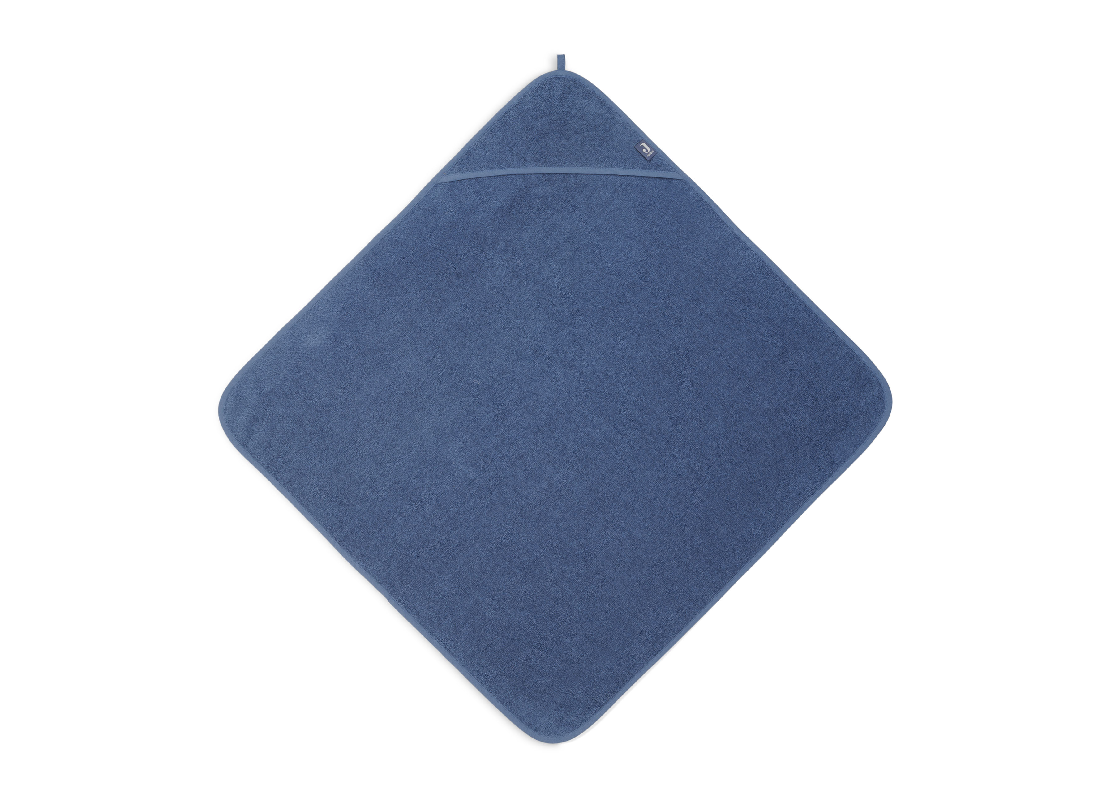 Kapuzenhandtuch Frottee blau (75x75 cm)