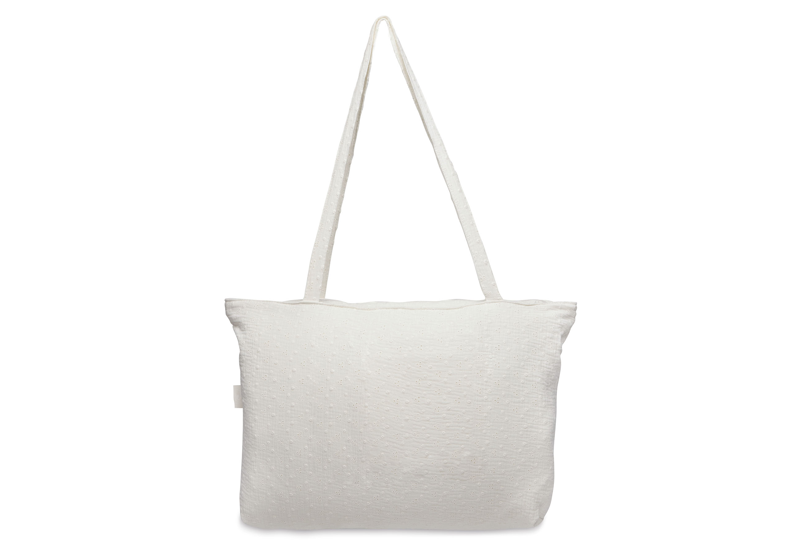 Wickeltasche / Shopper mit Stickerei ivory Wickeltasche / Shopper mit Stickerei ivory