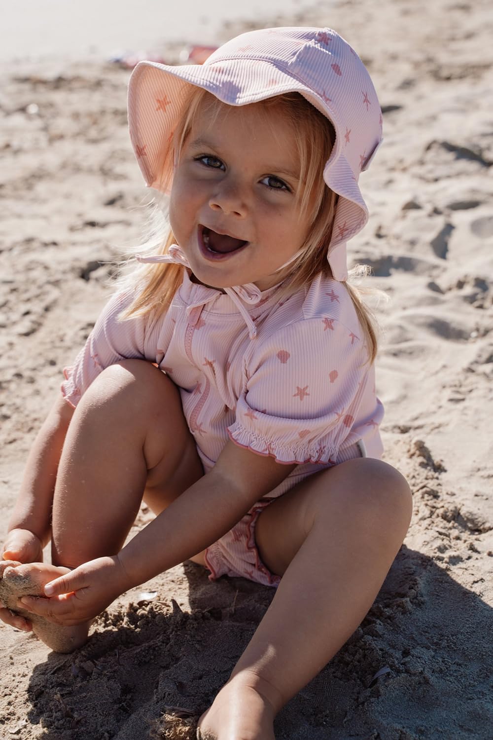 Sonnenhut - Dreamy Seashells rosa (Gr. 1-2 Jahre)