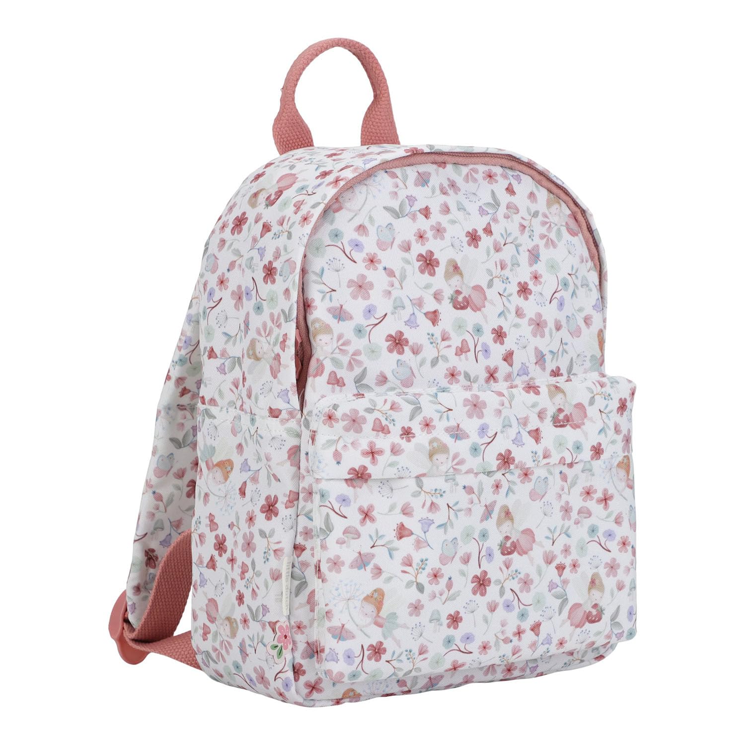 Kinderrucksack - Fairy Garden weiß / rosa
