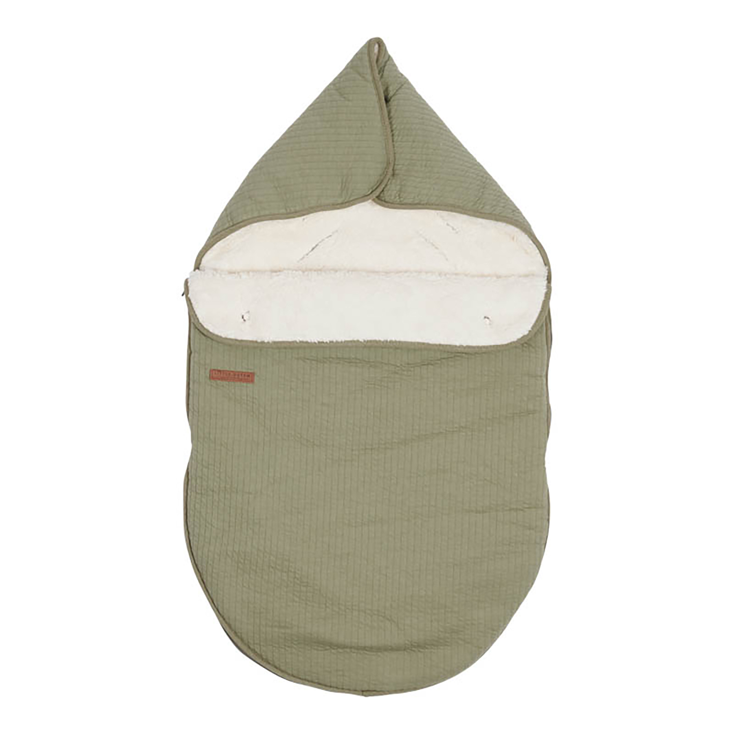 Fußsack für Babyschale Pure olive