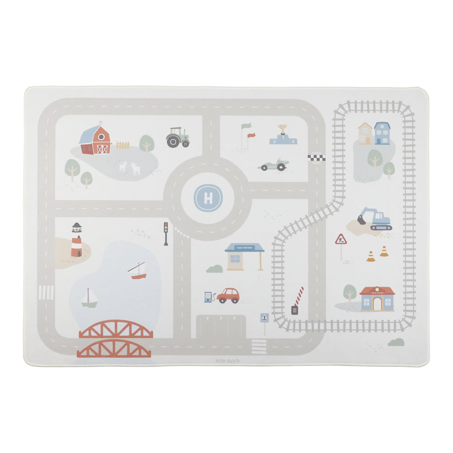 Spielteppich Auto - Essentials (100x140cm)