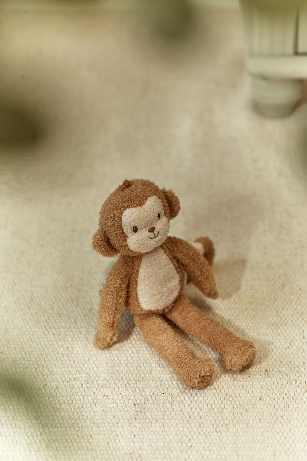 Stofftier Kuscheltier Affe - Safari Friends braun (34 cm)