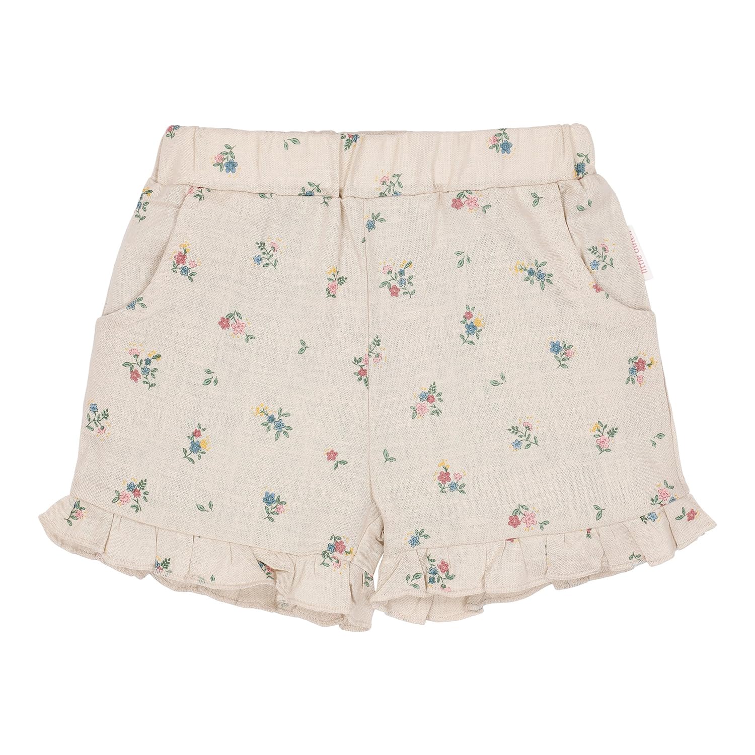 Kurze Hose / Shorts mit Rüschen Fairy Bloom - Fairy Garden sand (Gr. 74)