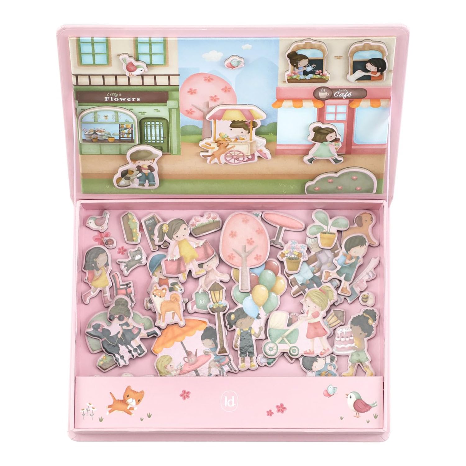 Magnet Spielbox Rosa's Shopping - Rosa & Friends