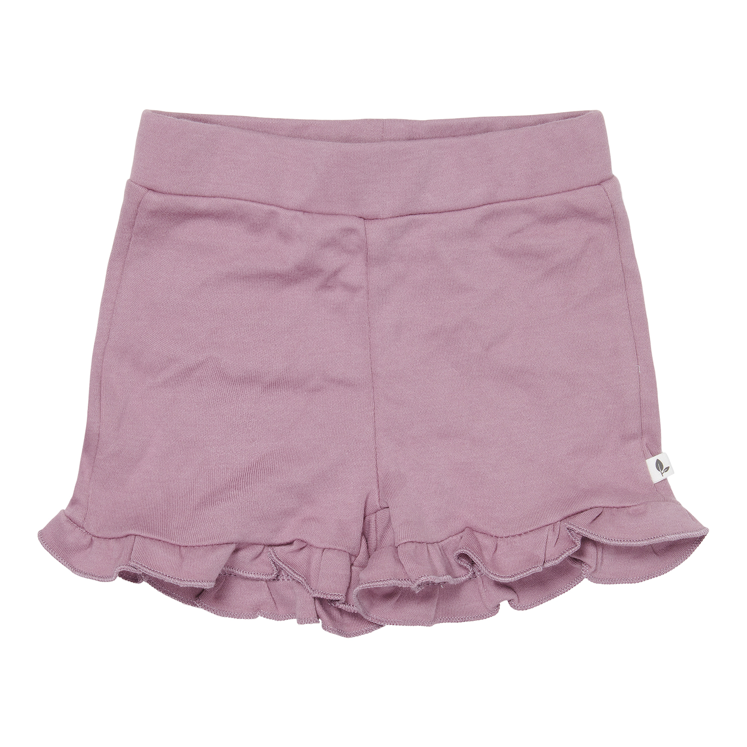 Kurze Hose / Shorts mit Rüschen mauve (Gr. 62)