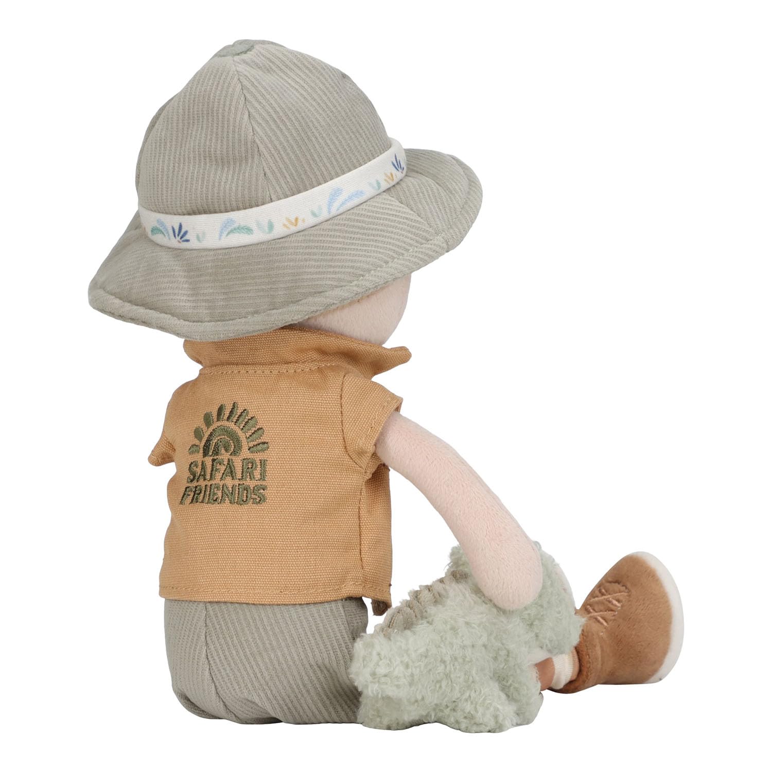 Stoffpuppe Ranger Jim mit Krokodil - Safari Friends (35 cm)