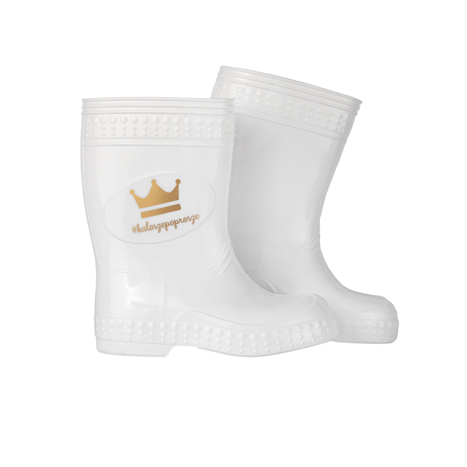 Gummistiefel / Regenstiefel Royal Child Krone weiß (Gr. 19/20)