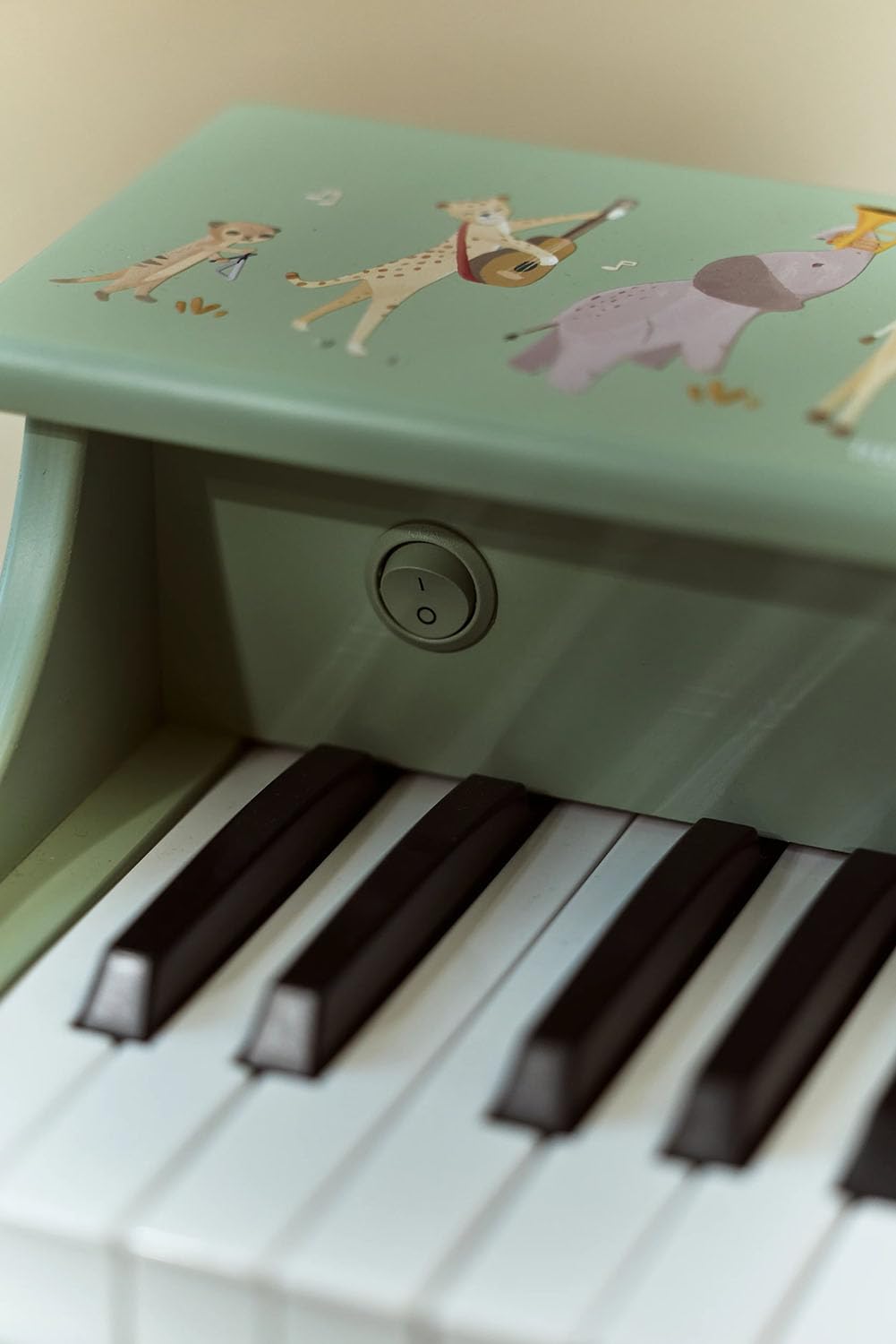 Piano / Holzklavier - Safari Friends grün