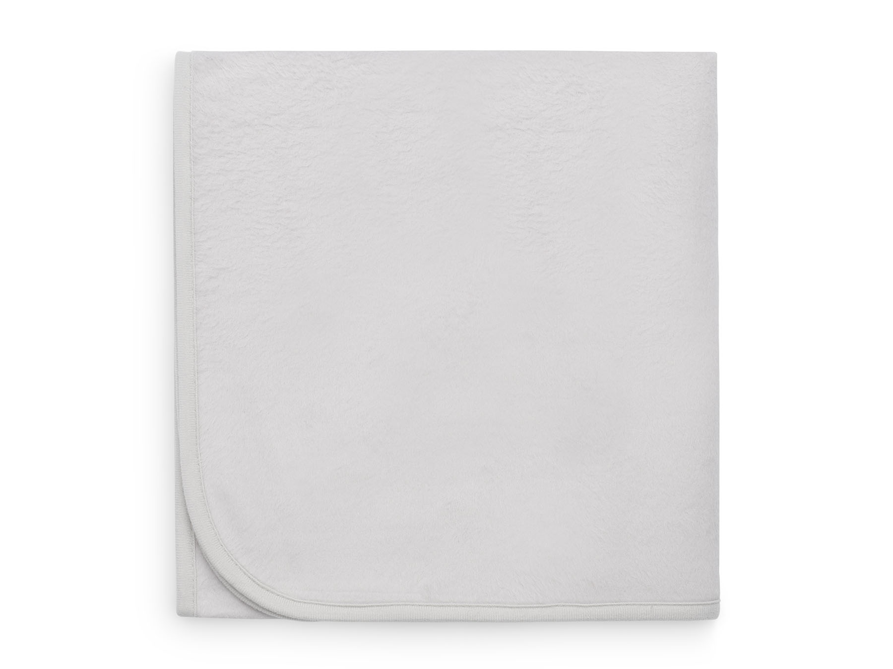 Kinderdecke Basic soft grau (100x150 cm)