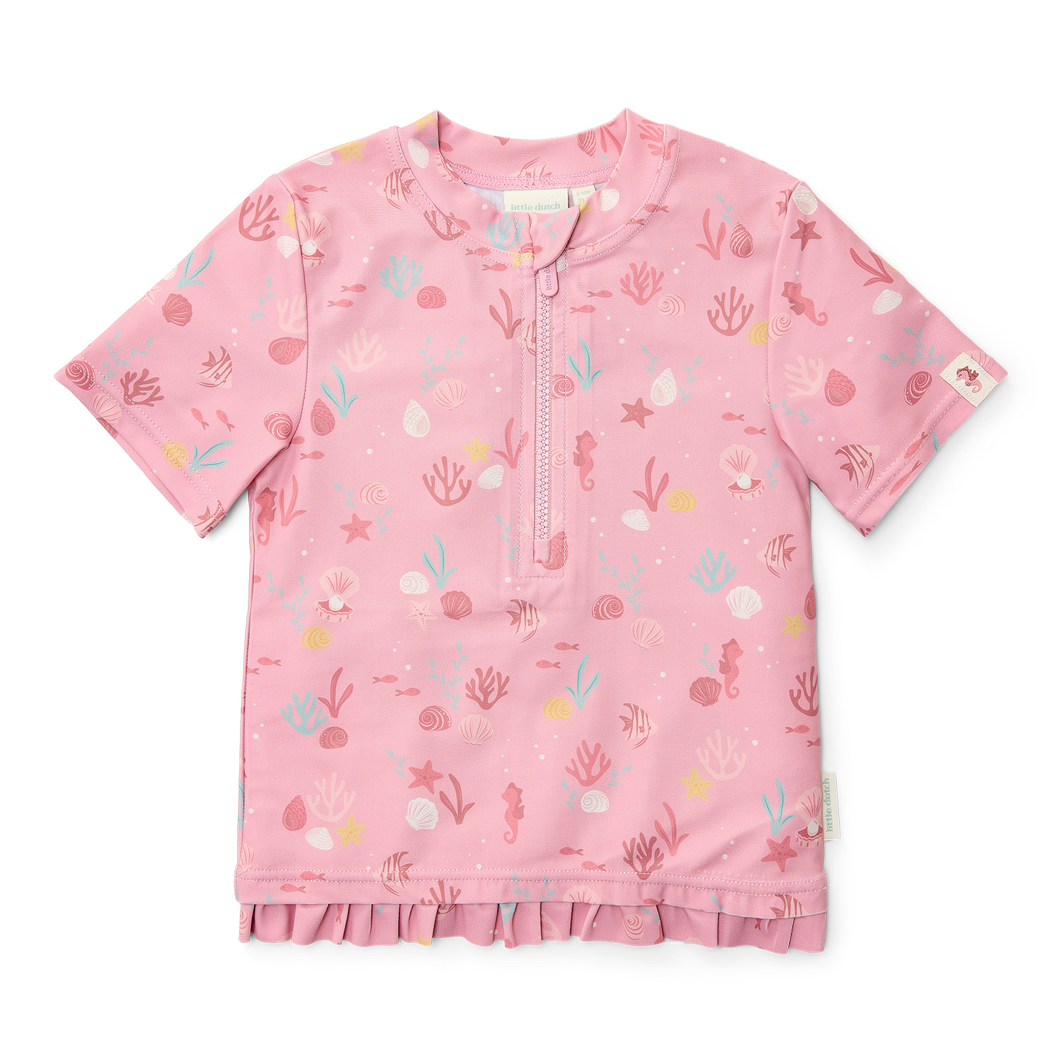 Schwimmshirt mit Rüschen kurzarm - Ocean Treasures rosa (Gr. 62/68) Schwimmshirt mit Rüschen kurzarm - Ocean Treasures rosa (Gr. 62/68)