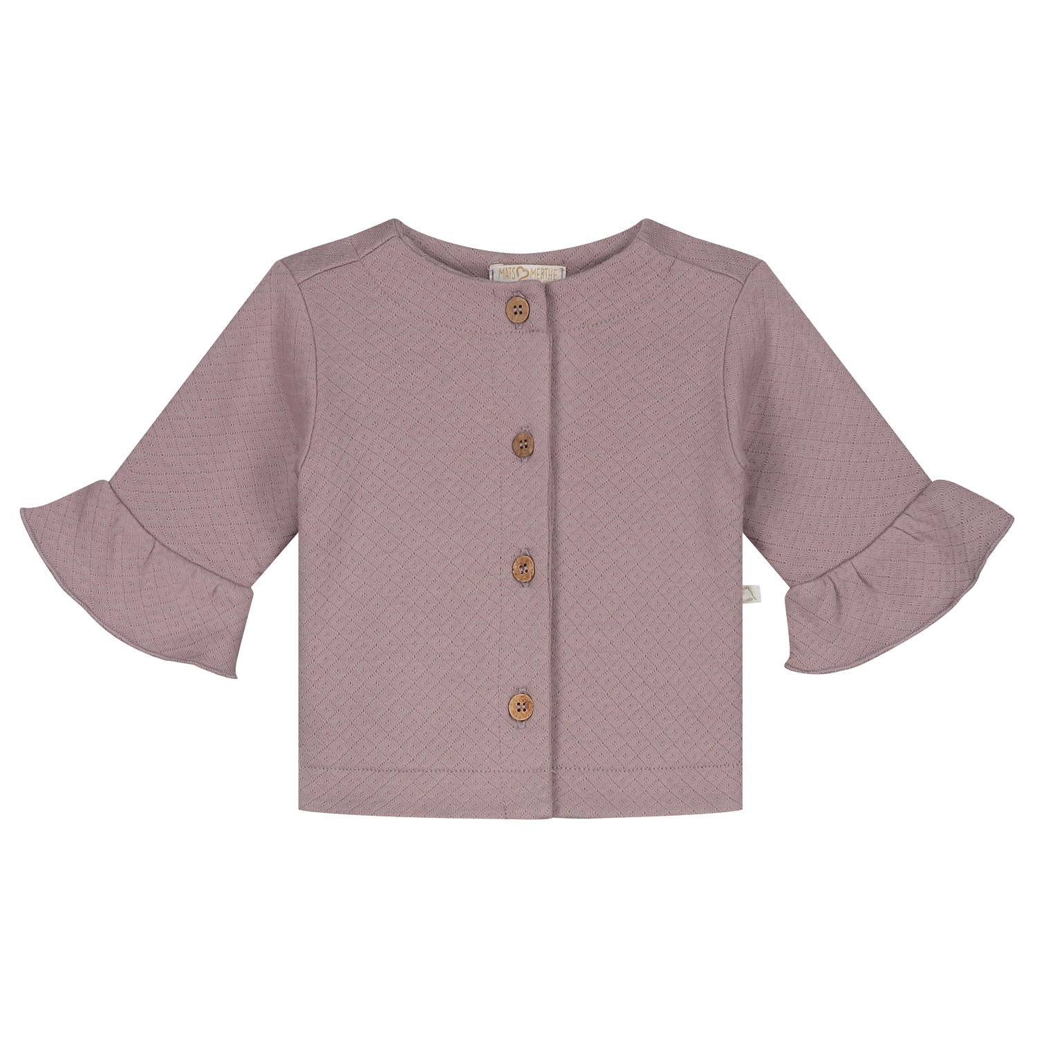 Strickjacke Noor rose (Gr. 74/80)