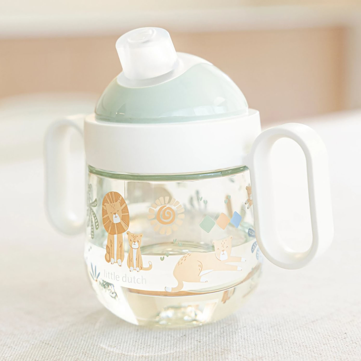 Antitropf-Trinklernbecher Mio - Safari Friends 200 ml