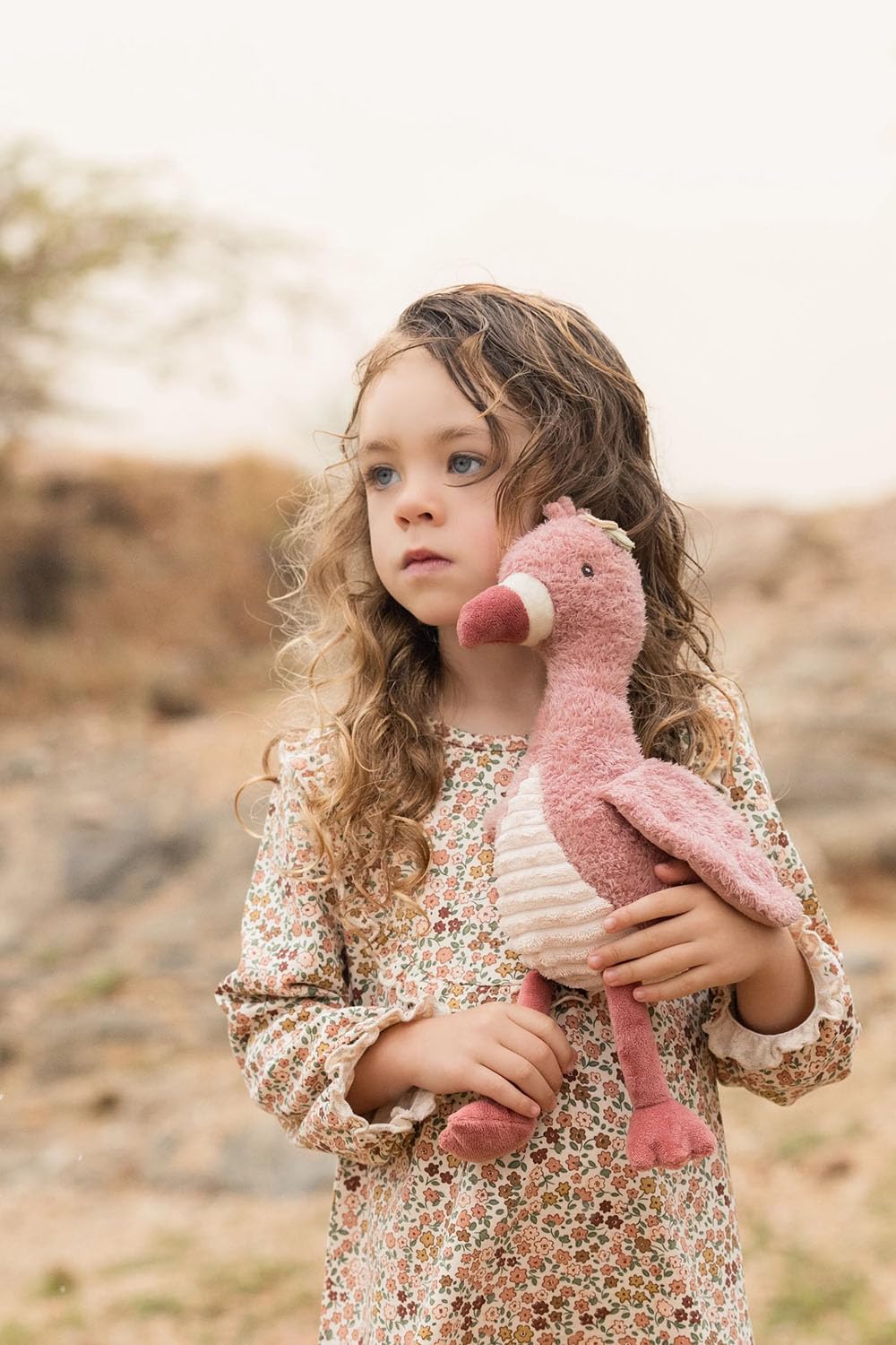 Stofftier Kuscheltier Flamingo - Safari Friends rosa (35 cm)