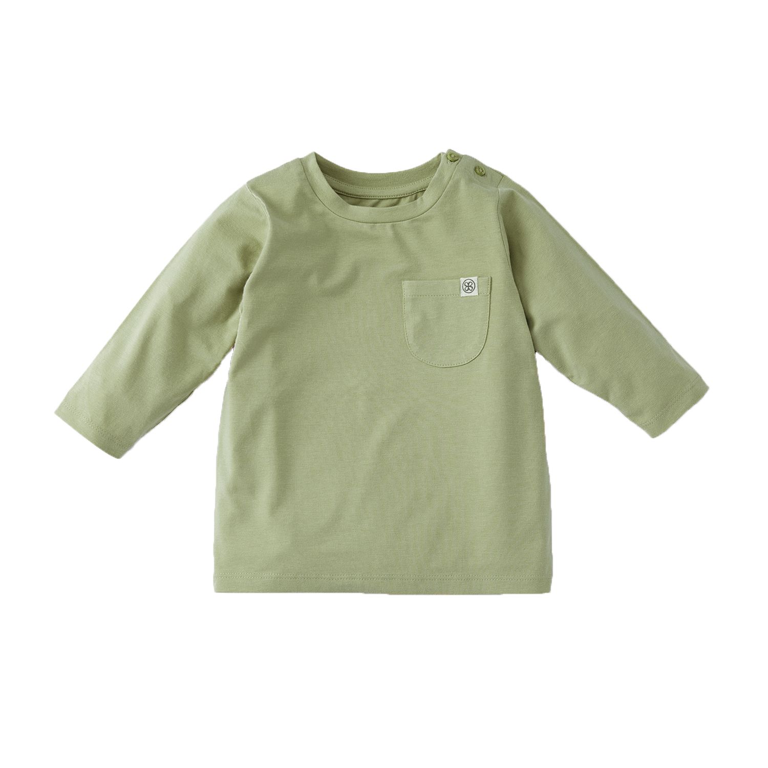 Long Sleeve Shirt / Langarmshirt mit UV-Schutz (UPF 50+) - olive (Gr. 2-3 Jahre)