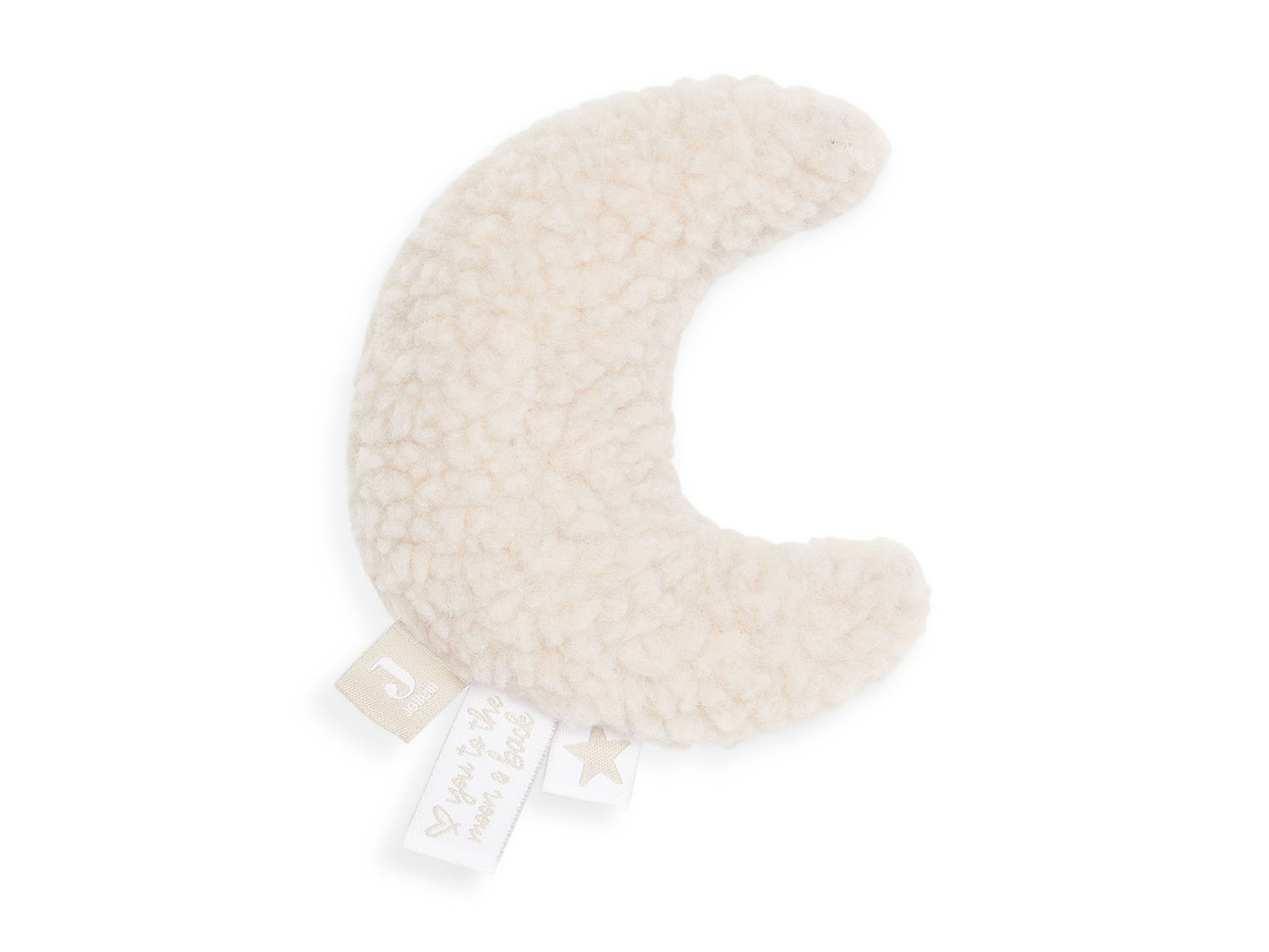 Greifling Rassel Mond Teddyplüsch - nougat