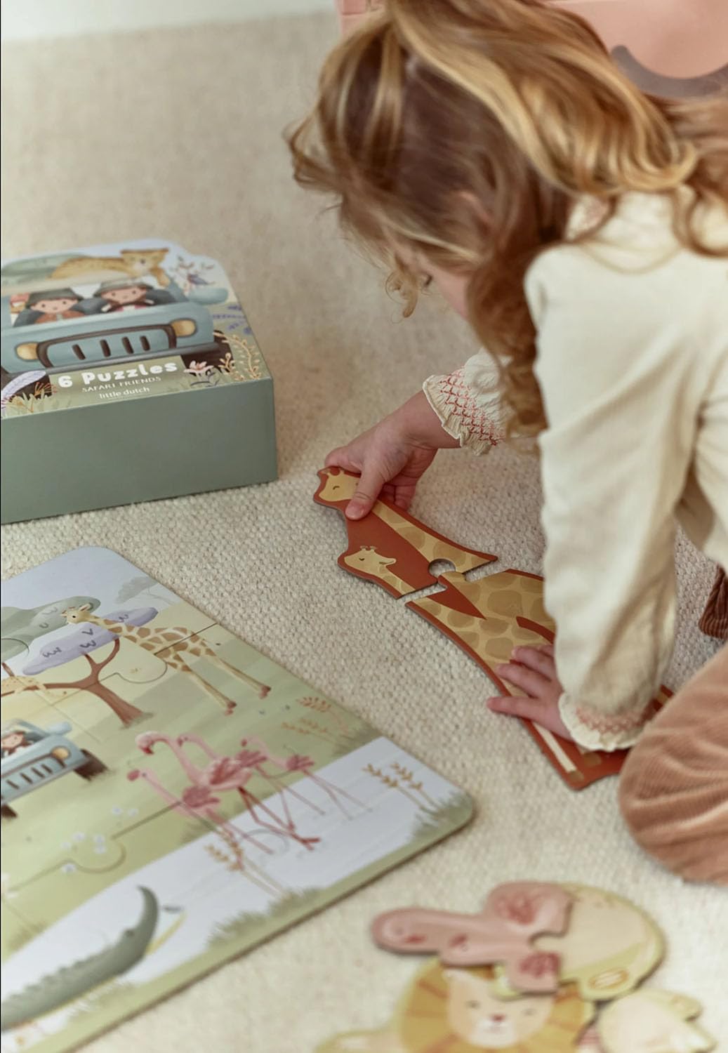 Puzzle 6in1 - Safari Friends