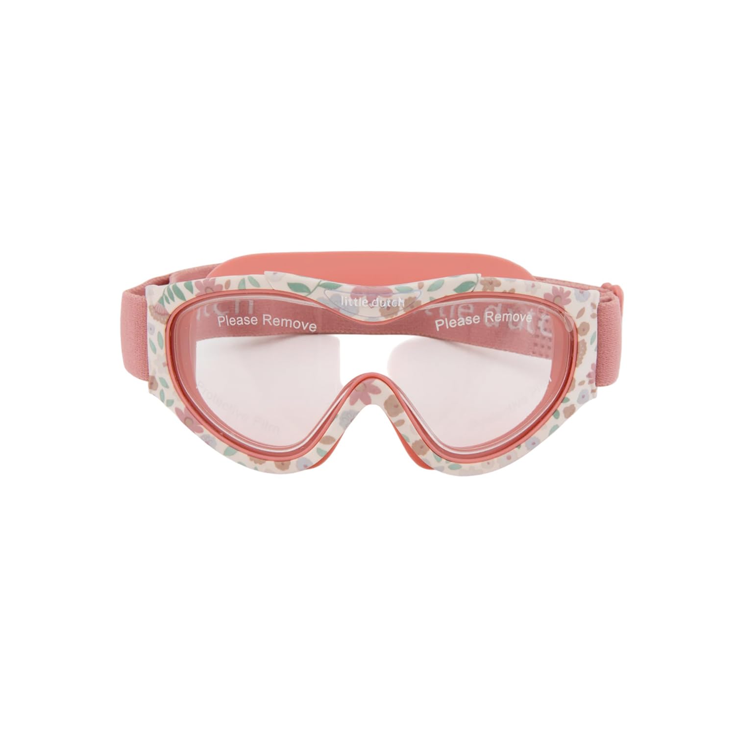 Kinder Schwimmbrille mit Stoffband - Dreamy Mermaid rosa (Gr. 5-8 Jahre)