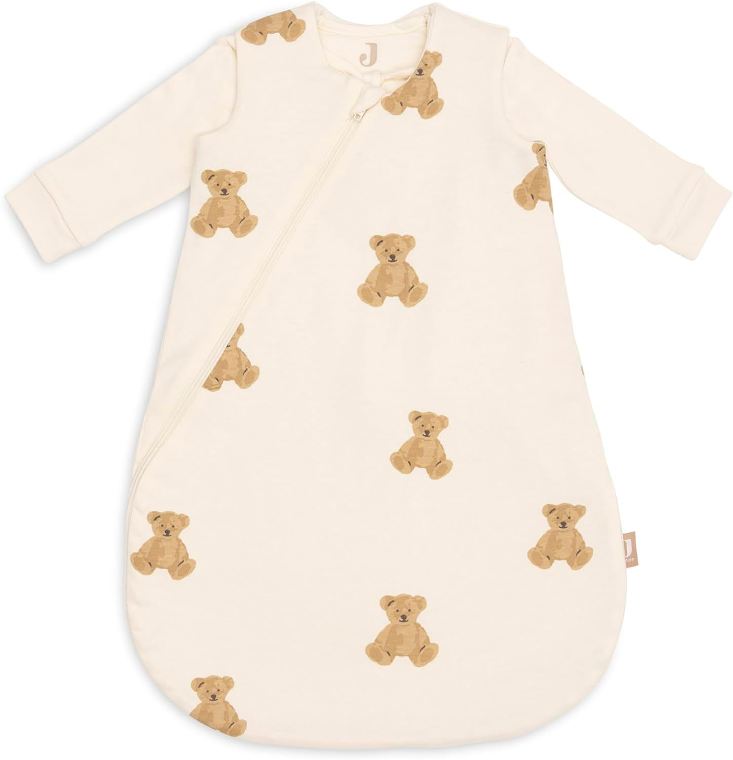 Newborn 4 Jahreszeiten Schlafsack Kokon Teddybär weiß (60 cm)