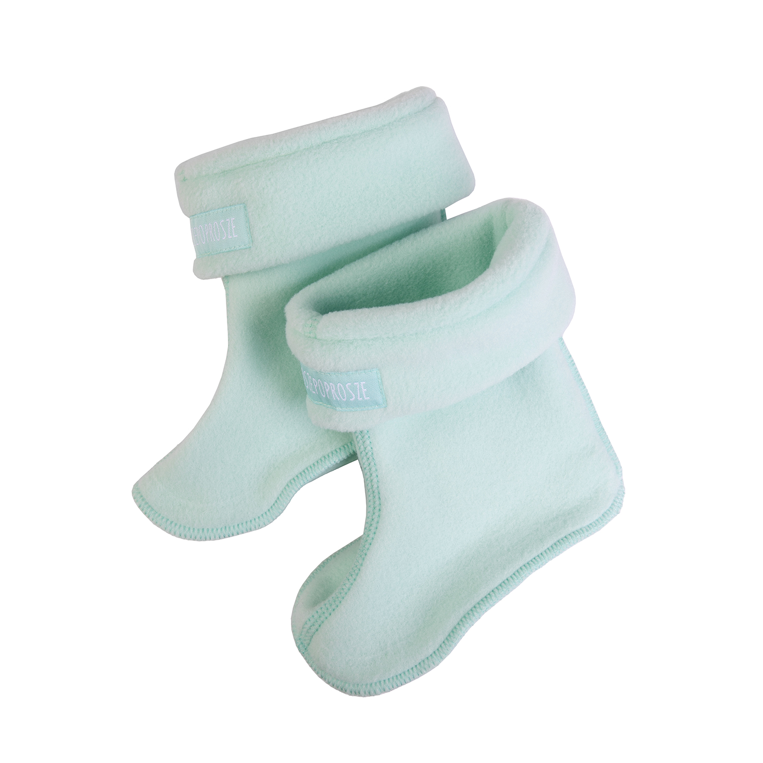 Stiefelsocken / Fleecewärmer türkis (Gr. 19/20) Stiefelsocken / Fleecewärmer türkis (Gr. 19/20)