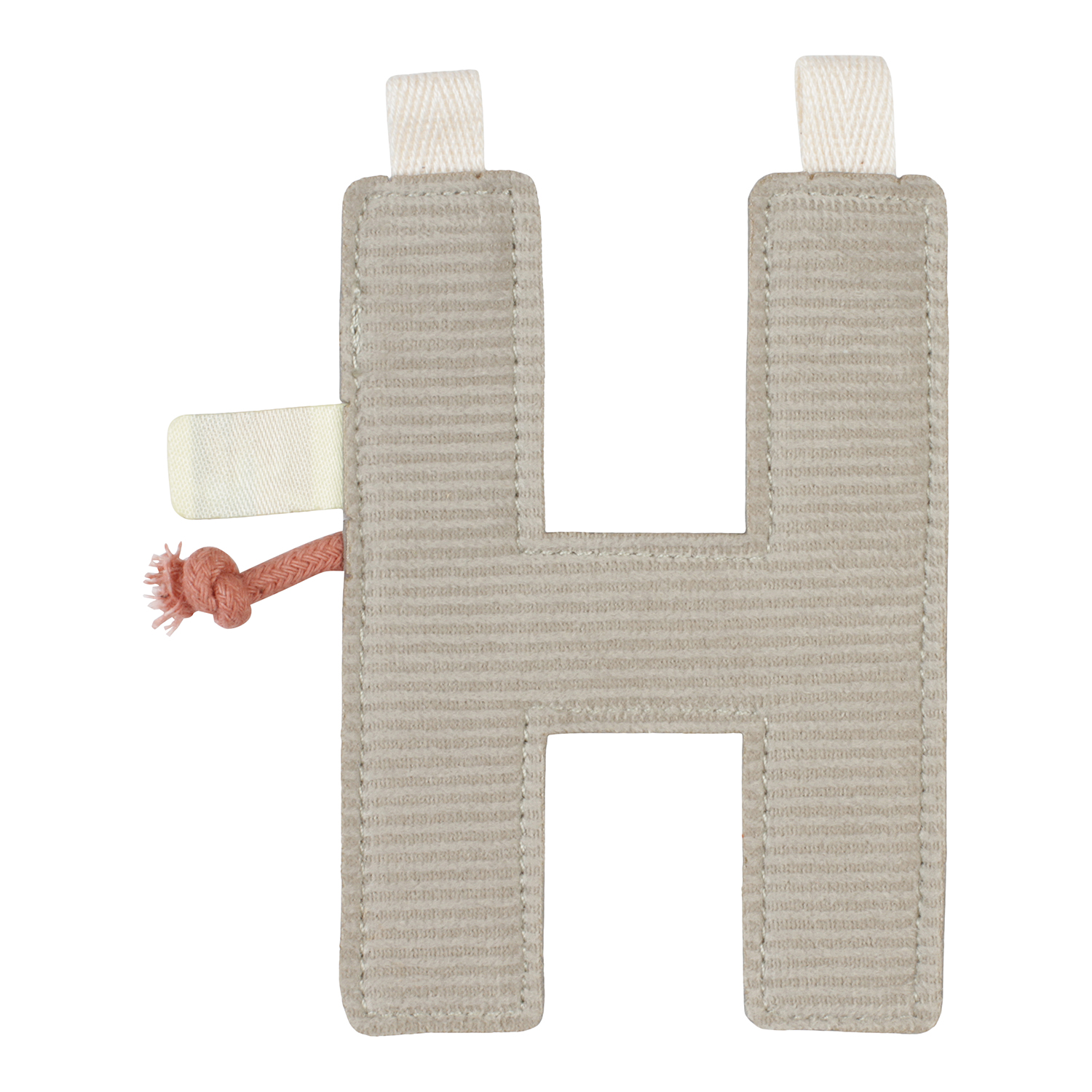 Anhänger Stoffbuchstabe "H" Anhänger Stoffbuchstabe "H"