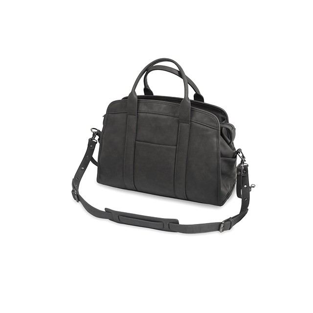 Wickeltasche dunkelgrau anthrazit