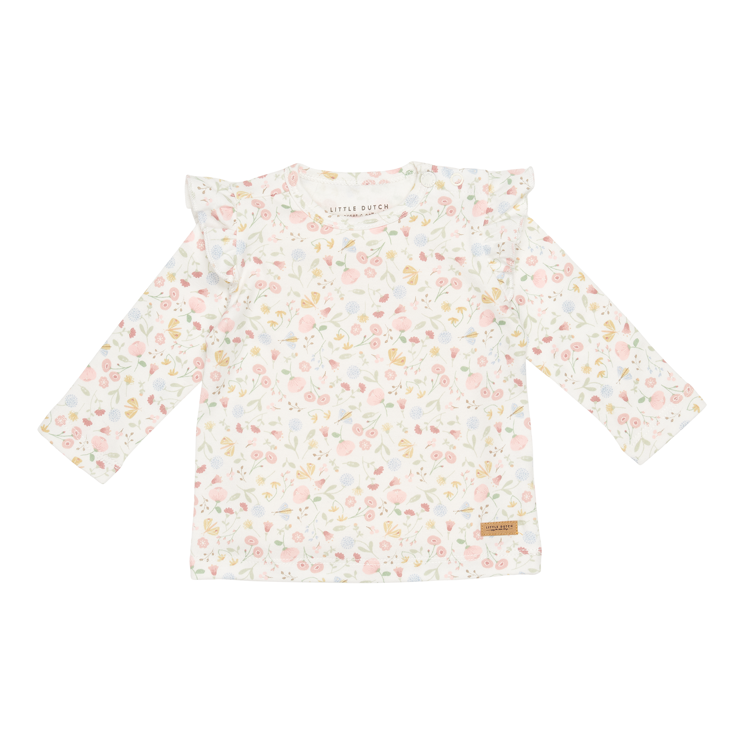 Long Sleeve Shirt / Langarmshirt Flowers & Butterflies (Gr. 50/56)