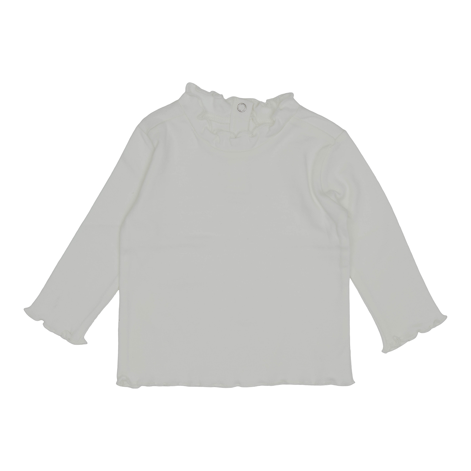 Long Sleeve Shirt / Langarmshirt mit Rüschen grün (Gr. 68)