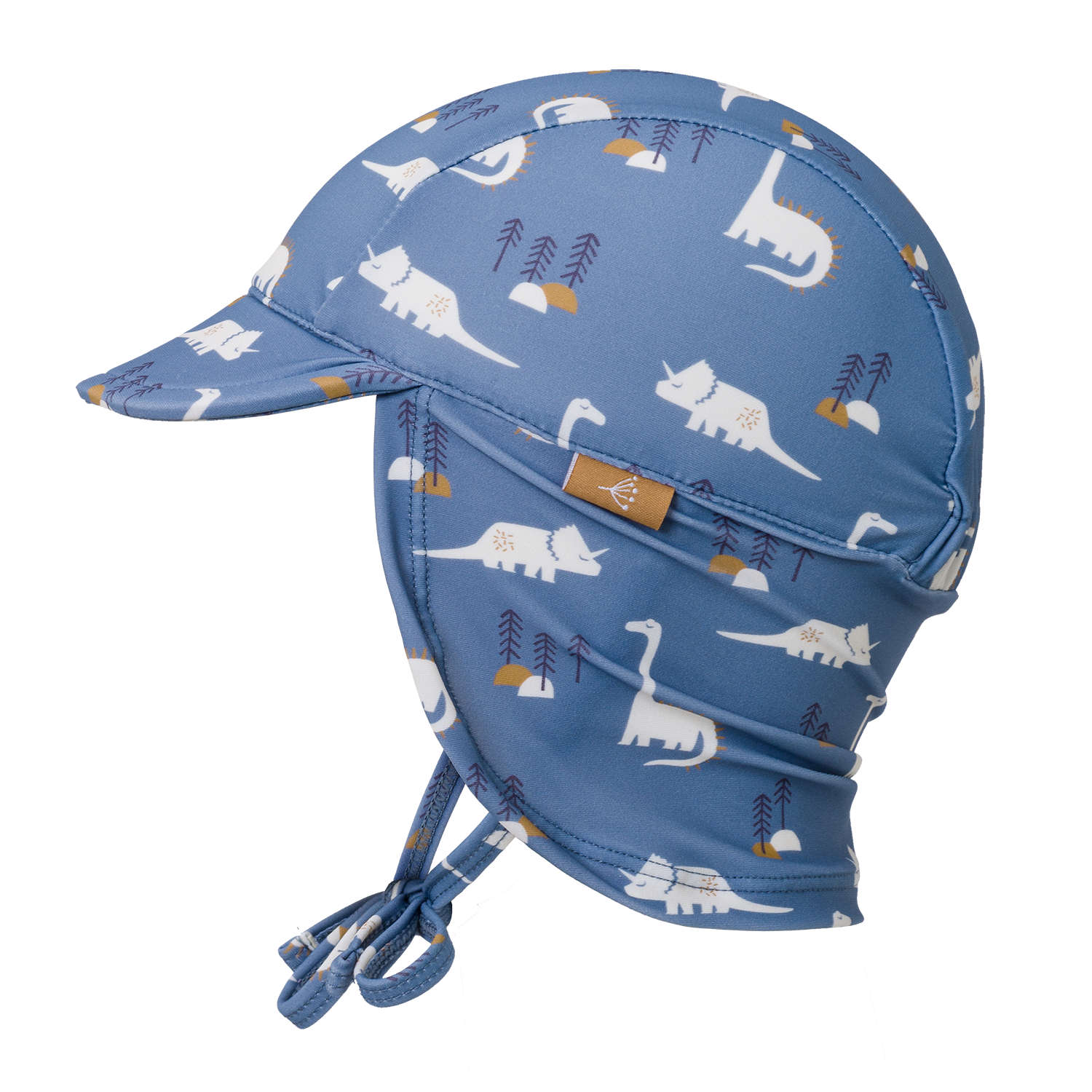 Sonnenhut mit UV-Schutz (UPF 50+) - Dinosaurier blau (Gr. 62/68) Sonnenhut mit UV-Schutz (UPF 50+) - Dinosaurier blau (Gr. 62/68)