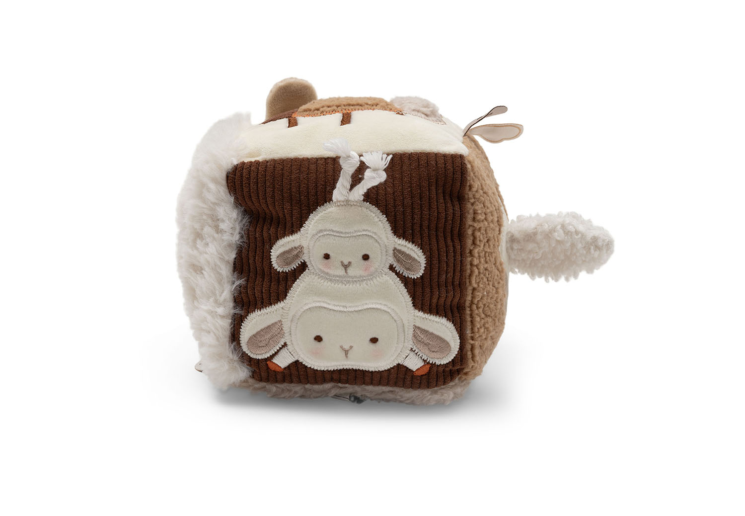 Activity Fühlwürfel Schaf - Woolly braun