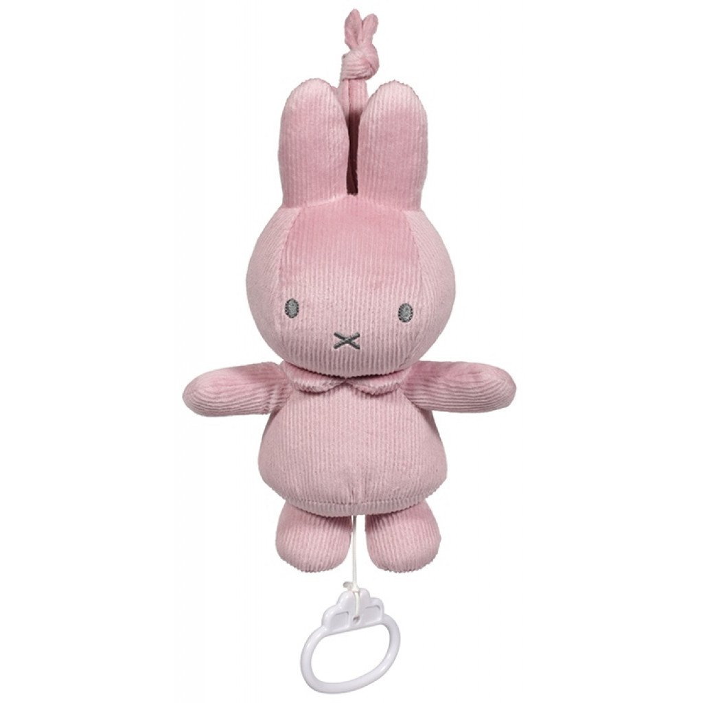 Spieluhr Miffy Hase Cord rosa