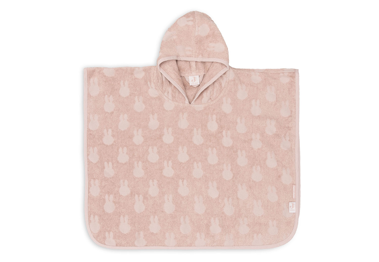 Badeponcho / Strandponcho Miffy Frottee rosa