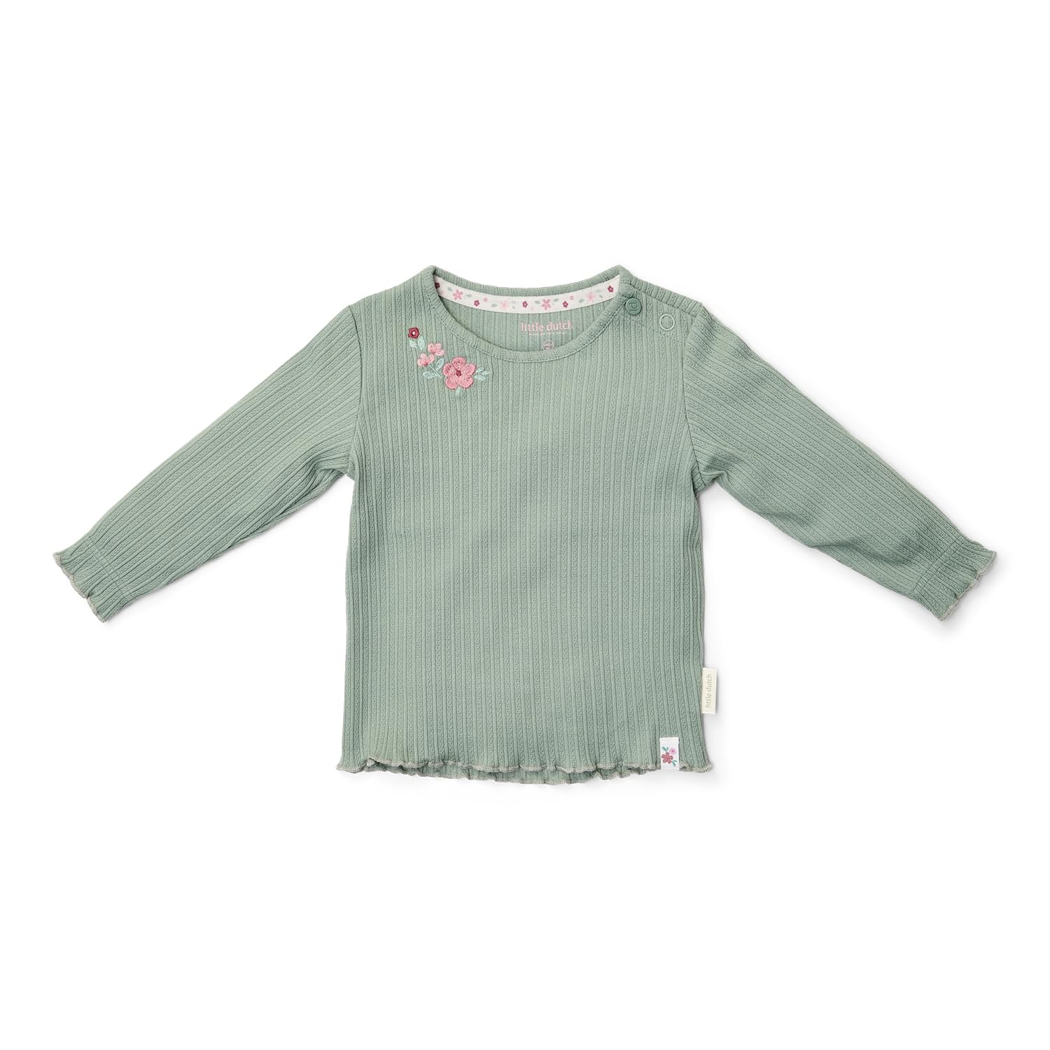 Long Sleeve Shirt / Langarmshirt Garden Green - Fairy Garden grün (Gr. 74)