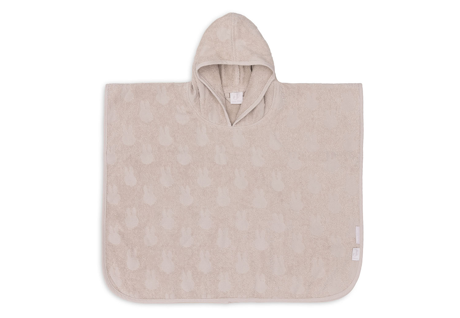 Badeponcho / Strandponcho Miffy Frottee nougat