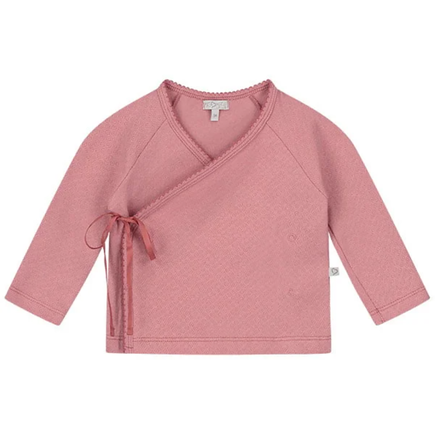 Long Sleeve Shirt / Langarmshirt / Wickelshirt pink (Gr. 62/68)