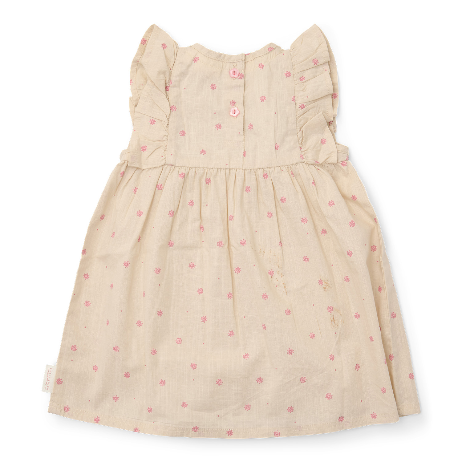 Kleid ärmellos mit Rüschen - Fairy Garden sand (Gr. 104)
