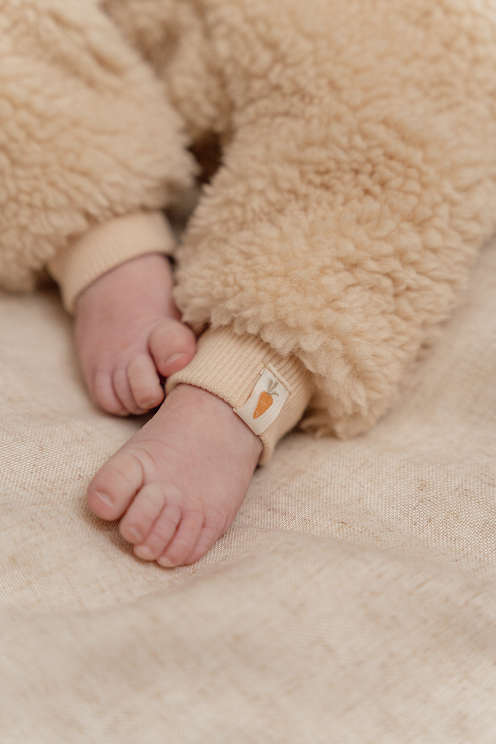 Hose Bunny Teddyfell Winter beige (Gr. 86)