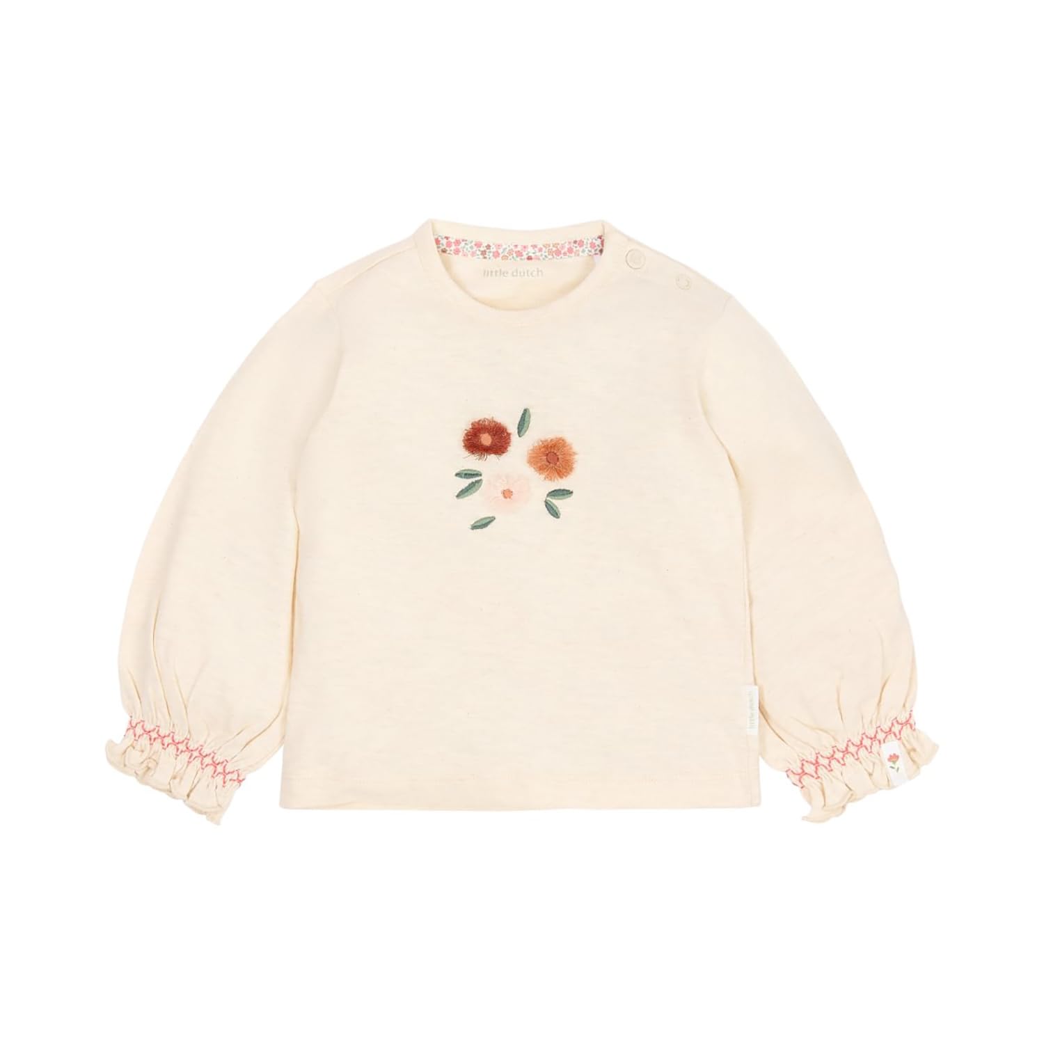 Long Sleeve Shirt / Langarmshirt Vanilla Melee - Safari Friends beige (Gr. 74)