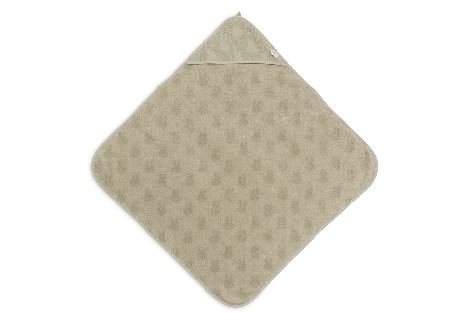Kapuzenhandtuch Frottee Miffy olive (75x75 cm) Kapuzenhandtuch Frottee Miffy olive (75x75 cm)