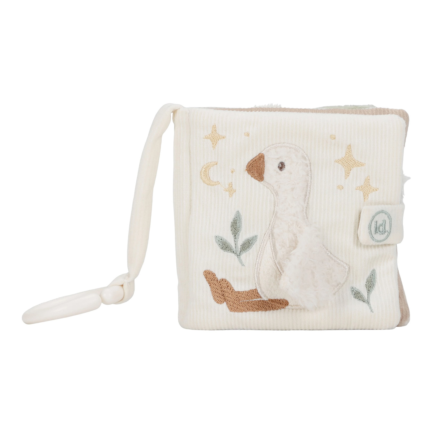Stoffbuch Fühlbuch für Babyschale, Buggy und Kinderwagen - Newborn Naturals