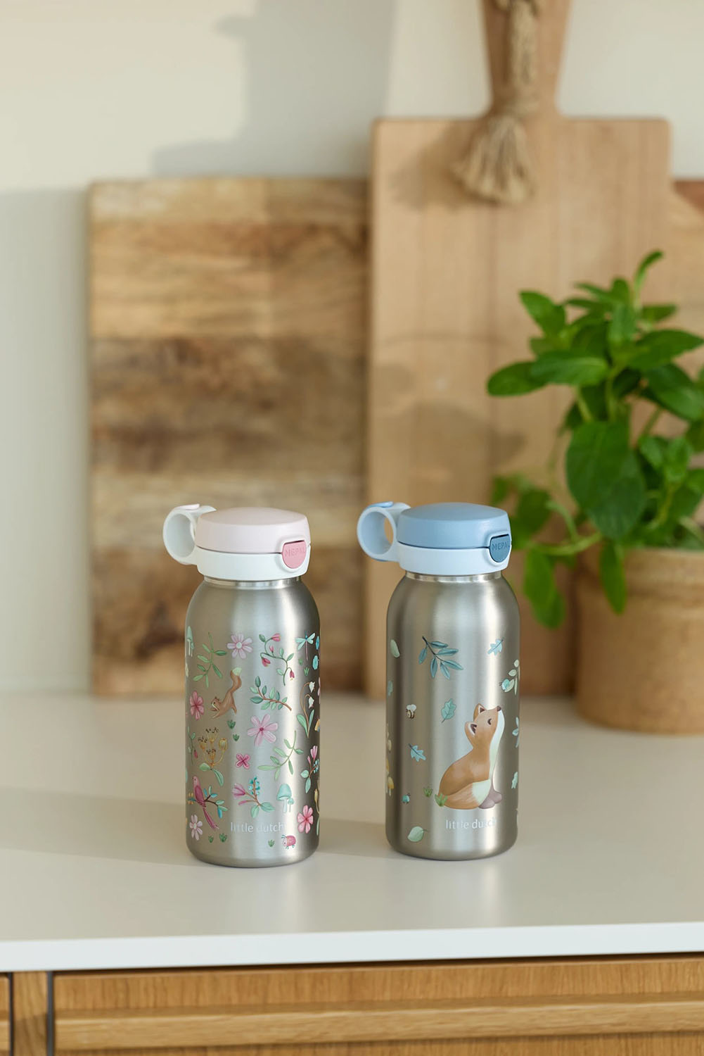 Thermoflasche mit Klappdeckel Campus Fairy Wonders - Fairy Garden 500 ml