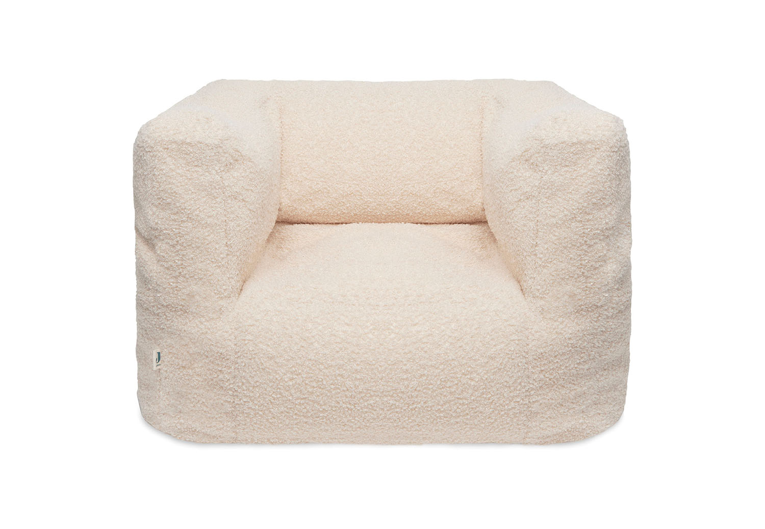 Kindersessel Sitzsack Boucle ivory