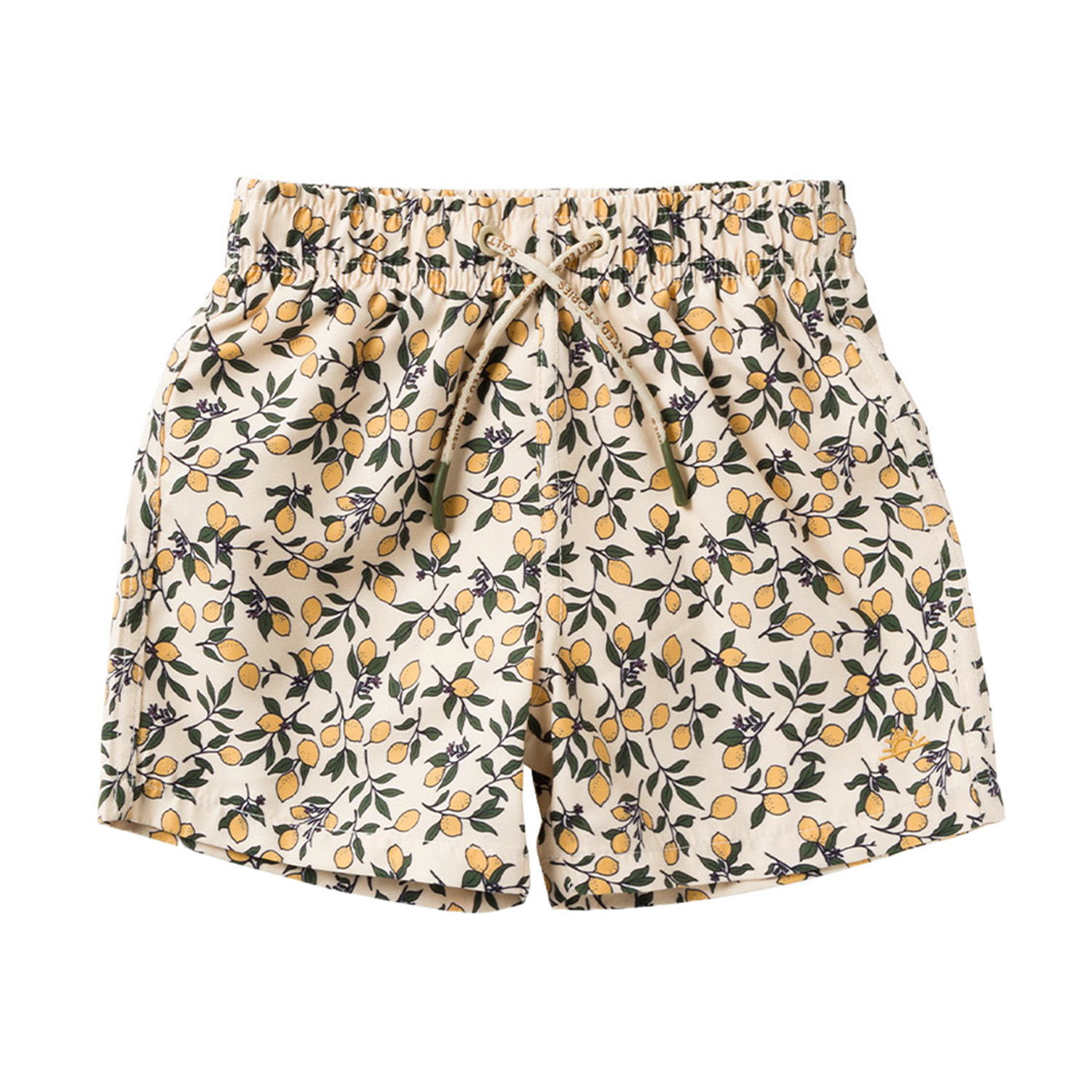 Badehose / Badeshorts - Lemons / Shortbread (Gr. 62/68)