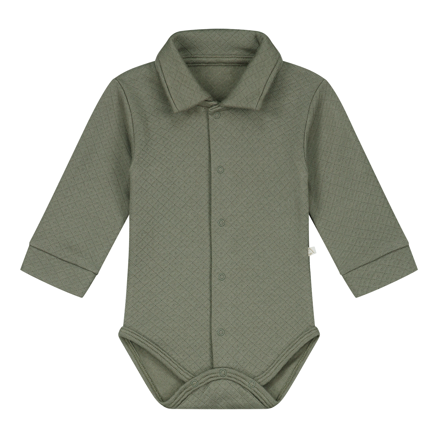 Body Noah langarm mit Kragen grün (Gr. 74/80) Body Noah langarm mit Kragen grün (Gr. 74/80)