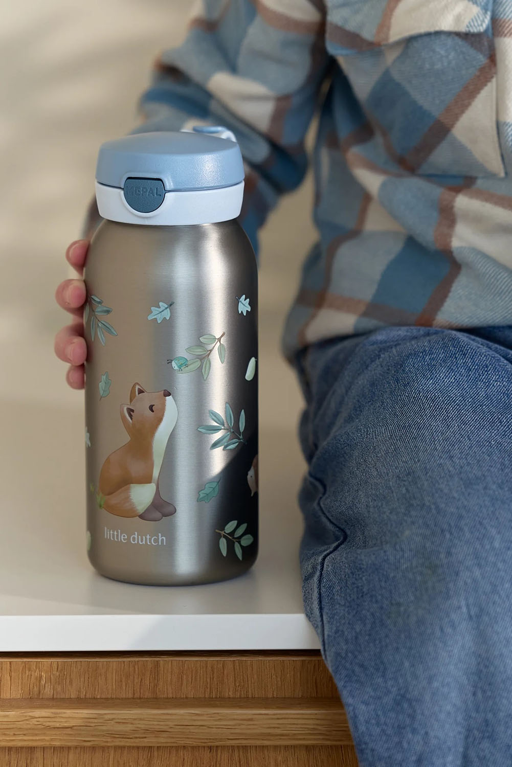 Thermoflasche mit Klappdeckel Campus - Forest Friends 500 ml